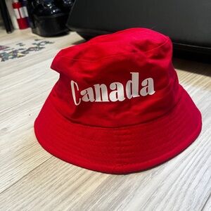 Canada Red Bucket Hat